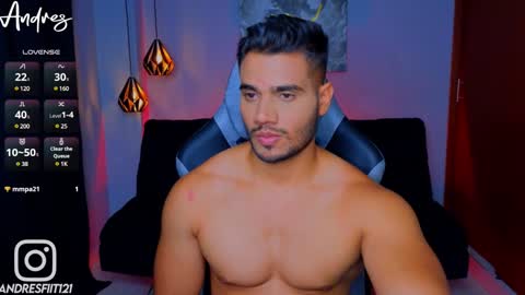 Snapshot of andresfiit chatting on 01.17.25 Andres online show from 01.17.25