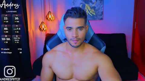 Snapshot of andresfiit chatting on 02.02.25 Andres online show from 02.02.25