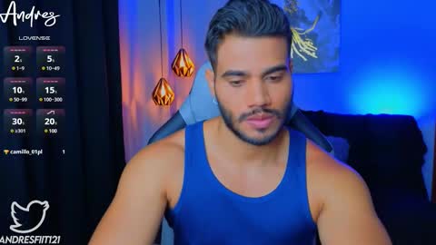 Snapshot of andresfiit chatting on 02.20.25 Andres online show from 02.20.25