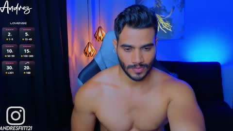 Snapshot of andresfiit chatting on 02.21.25 Andres online show from 02.21.25