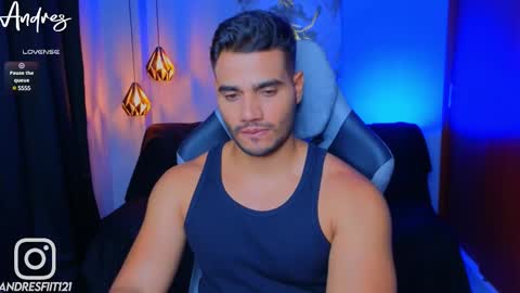 Snapshot of andresfiit chatting on 03.01.25 Andres online show from 03.01.25