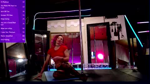 Madison Marie online show from 03.15.26