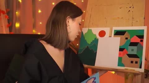 Snapshot of annettelane chatting on 11.10.25 Anna online show from 11.10.25