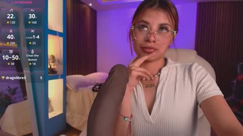 Snapshot of antonellagarcia0 chatting on 10.16.25 Antonella online show from 10.16.25