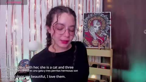 Snapshot of antoniart_ chatting on 12.19.24 Antonia online show from 12.19.24