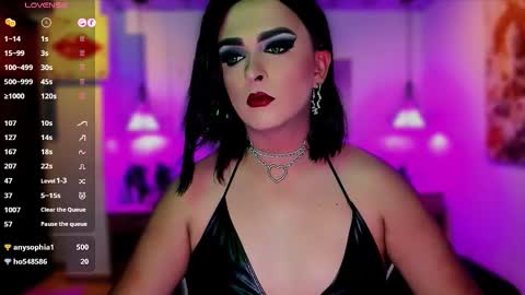 Snapshot of any_sophia chatting on 11.29.25 MissSophiaSpecter online show from 11.29.25