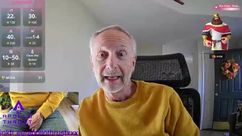 Apollo Thrust online show from 12.03.25