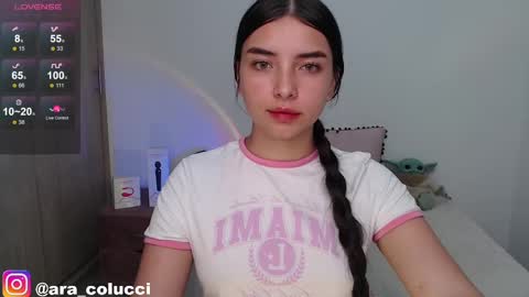 Snapshot of aratna_coluccii chatting on 02.13.25 Aratna my dream 3000 tokens online show from 02.13.25