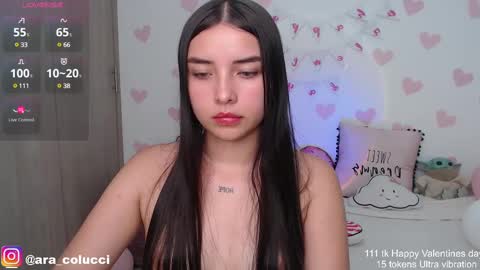 Snapshot of aratna_coluccii chatting on 02.27.25 Aratna my dream 3000 tokens online show from 02.27.25