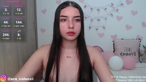 Snapshot of aratna_coluccii chatting on 03.02.25 Aratna my dream 3000 tokens online show from 03.02.25