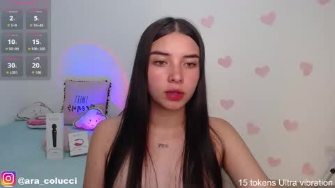 Snapshot of aratna_coluccii chatting on 10.03.25 Aratna my dream 3000 tokens online show from 10.03.25