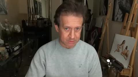 Snapshot of artisterotic chatting on 03.09.25 artisterotic online show from 03.09.25