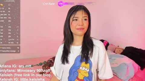 Snapshot of ary_and_kel chatting on 12.05.24 Ariana and Kelsieh online show from 12.05.24