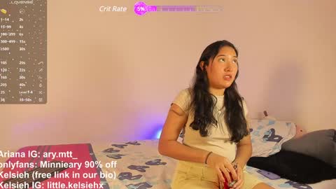 Snapshot of ary_and_kel chatting on 12.14.24 Ariana and Kelsieh online show from 12.14.24