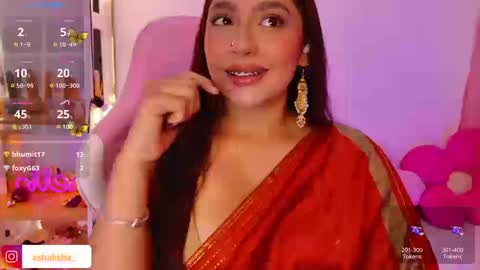 Snapshot of ashalisha chatting on 09.15.25 Asha online show from 09.15.25