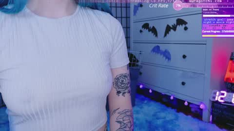 Snapshot of auragotchi chatting on 01.17.25 Aurora  Aura online show from 01.17.25