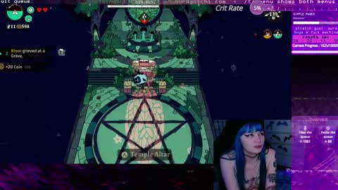 Snapshot of auragotchi chatting on 02.02.25 Aurora  Aura online show from 02.02.25