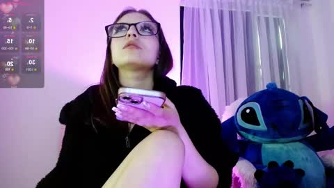 Snapshot of aurora_blossom__ chatting on 02.18.25 Aurora online show from 02.18.25