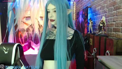 Snapshot of aurora_natsuki chatting on 01.28.25 AURORA NATSUKI online show from 01.28.25