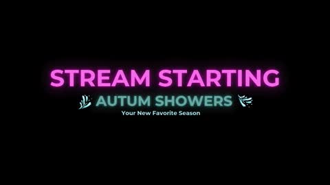 Autum Showers online show from 01.13.26