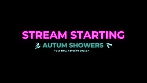 Autum Showers online show from 03.28.26