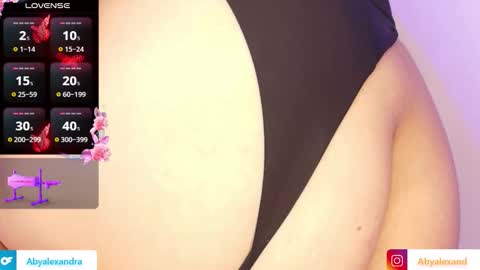Snapshot of baby_alexx chatting on 10.25.25 Alexandra followme on instragram abyalexand online show from 10.25.25