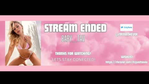 Baby Tavia online show from 03.05.25