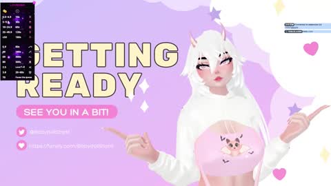 Snapshot of babydollstarlit chatting on 02.10.25 Starlit online show from 02.10.25