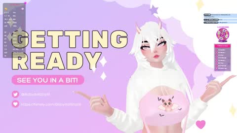 Snapshot of babydollstarlit chatting on 09.28.25 Starlit online show from 09.28.25