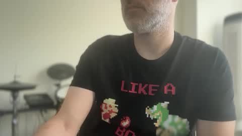 Snapshot of badboymusician chatting on 06.07.26 RockHardDrummer online show from 06.07.26