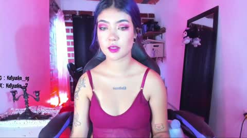 Snapshot of badkatyuska chatting on 12.23.24 Please help me to reach 100 thumbs up online show from 12.23.24