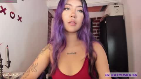 Snapshot of badkatyuska chatting on 02.16.25 Please help me to reach 100 thumbs up online show from 02.16.25