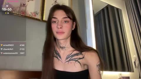 Snapshot of barbie_bi chatting on 12.19.24 My name is Molly. Please say hello I like talking to you. If you have any wishes or obscene desires please use the tip menu online show from 12.19.24