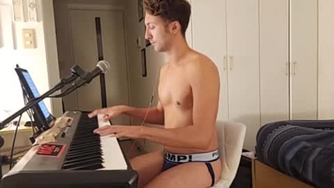 BareBritPianist online show from 10.16.25