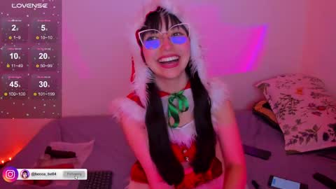 Snapshot of becca_be_ chatting on 12.24.24 Becca is here online show from 12.24.24