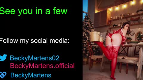 BeckyMartens come join me on    while im offline here  online show from 01.12.25