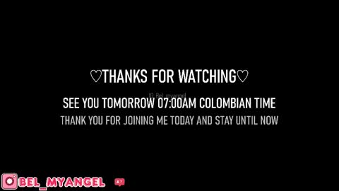 In instagran bel myangel online show from 03.12.25