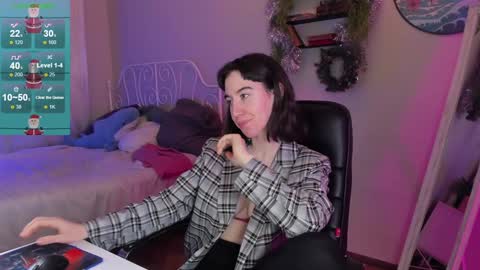 Snapshot of belle_via chatting on 12.16.24 Bella online show from 12.16.24