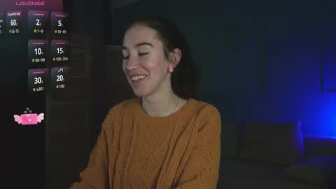 Snapshot of belle_via chatting on 11.17.25 Bella online show from 11.17.25