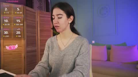 Snapshot of belle_via chatting on 12.03.25 Bella online show from 12.03.25