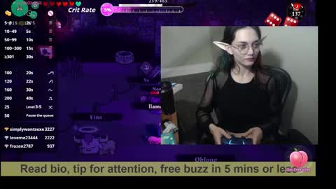 Bex Black online show from 02.16.26