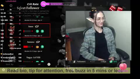 Bex Black online show from 02.24.26