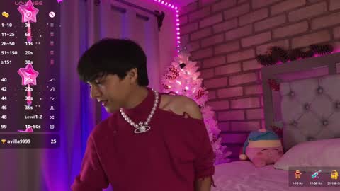 Snapshot of bl_cos chatting on 12.25.24 Biel online show from 12.25.24