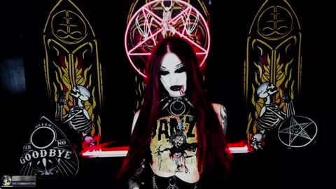 Snapshot of blasphemiangxrl chatting on 12.21.24 online show from 12.21.24