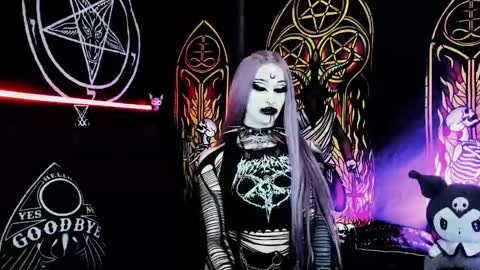 Snapshot of blasphemiangxrl chatting on 10.17.25 online show from 10.17.25