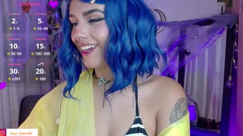 blue_kittenn online show from 10.19.25