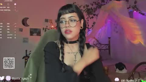   Im Nym  Justa nymph on twitter and IG online show from 01.04.25