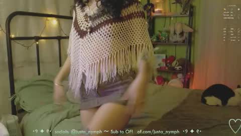   Im Nym  Justa nymph on twitter and IG online show from 02.20.26