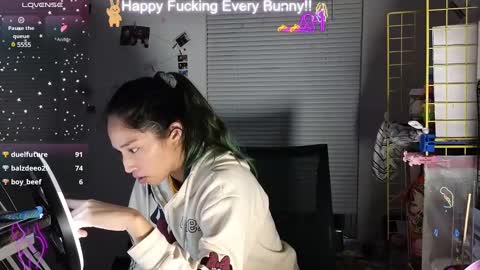 Tokki  bunny  online show from 12.14.24