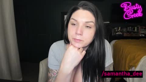 Snapshot of busty_geek48 chatting on 01.15.26 Samantha Dee online show from 01.15.26